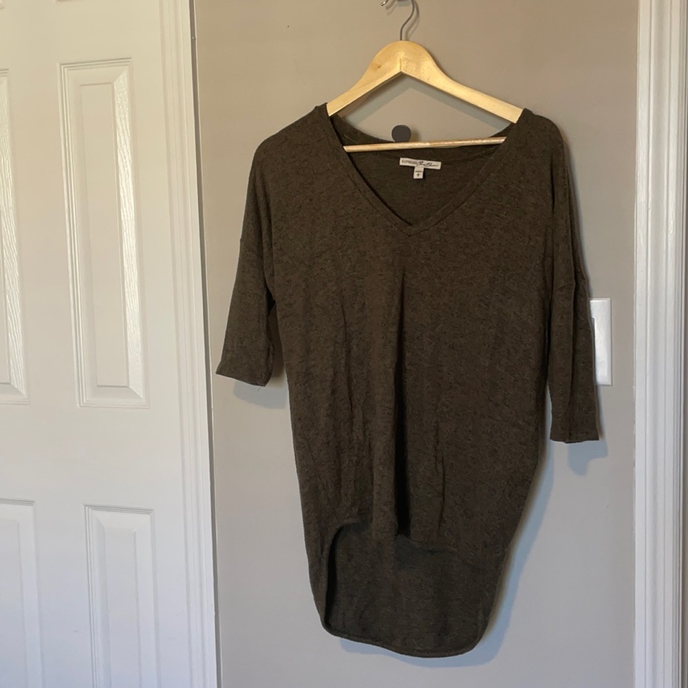 Express 3/4 length long shirt